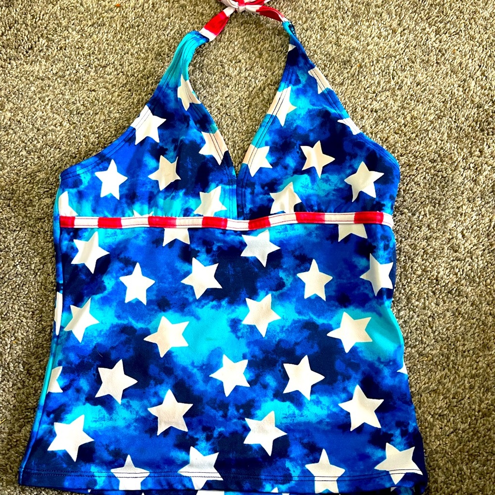 Fourth of July swim top